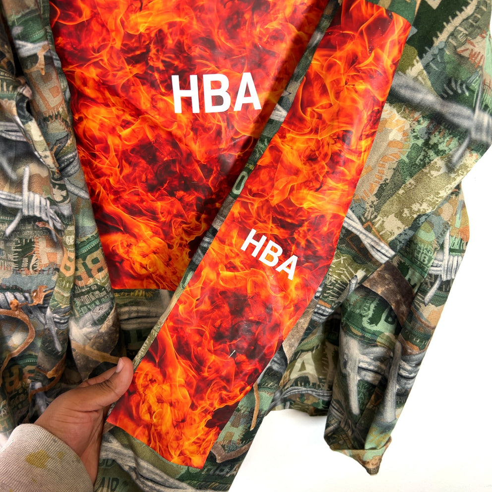 Hood By Air Ablaze Barbed Wire Longsleeve