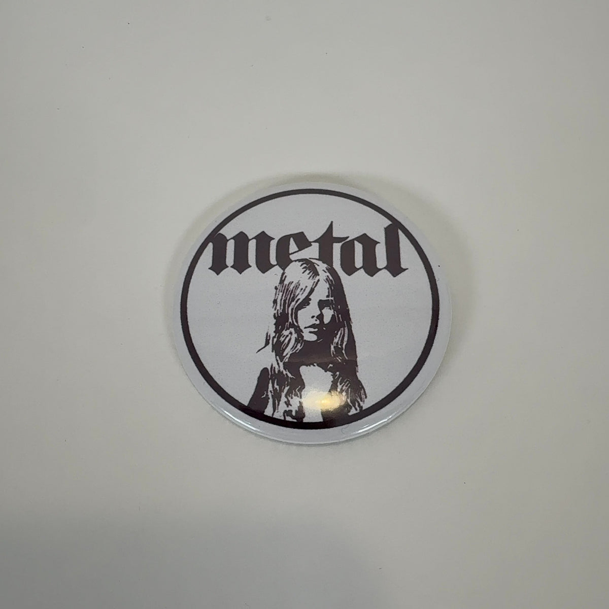 Hysteric Glamour Metal Girl Logo Pin