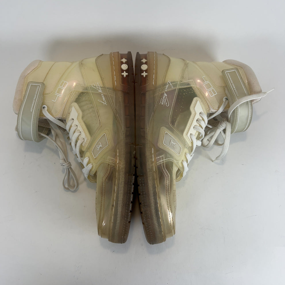Louis Vuitton Transparent Hightop Sneakers