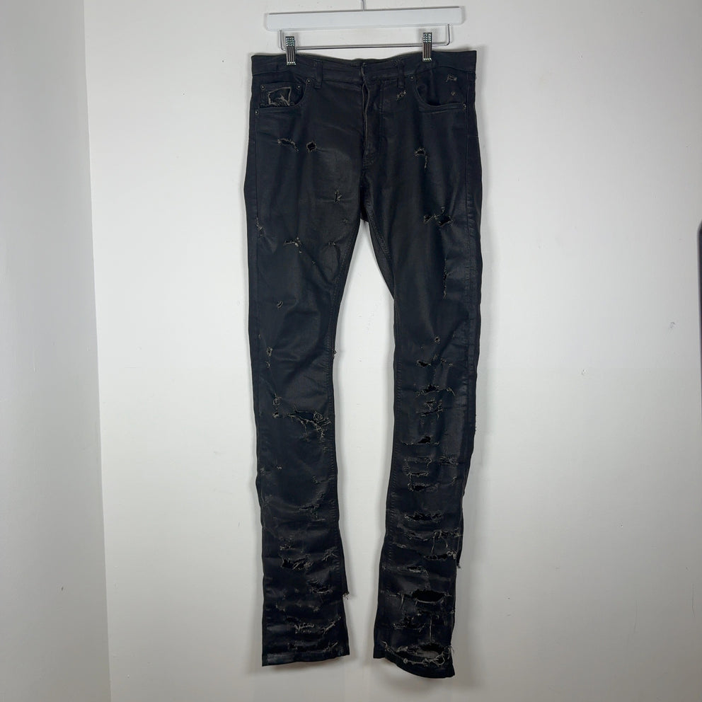 Dior SS04 'Strip' Denim Jeans