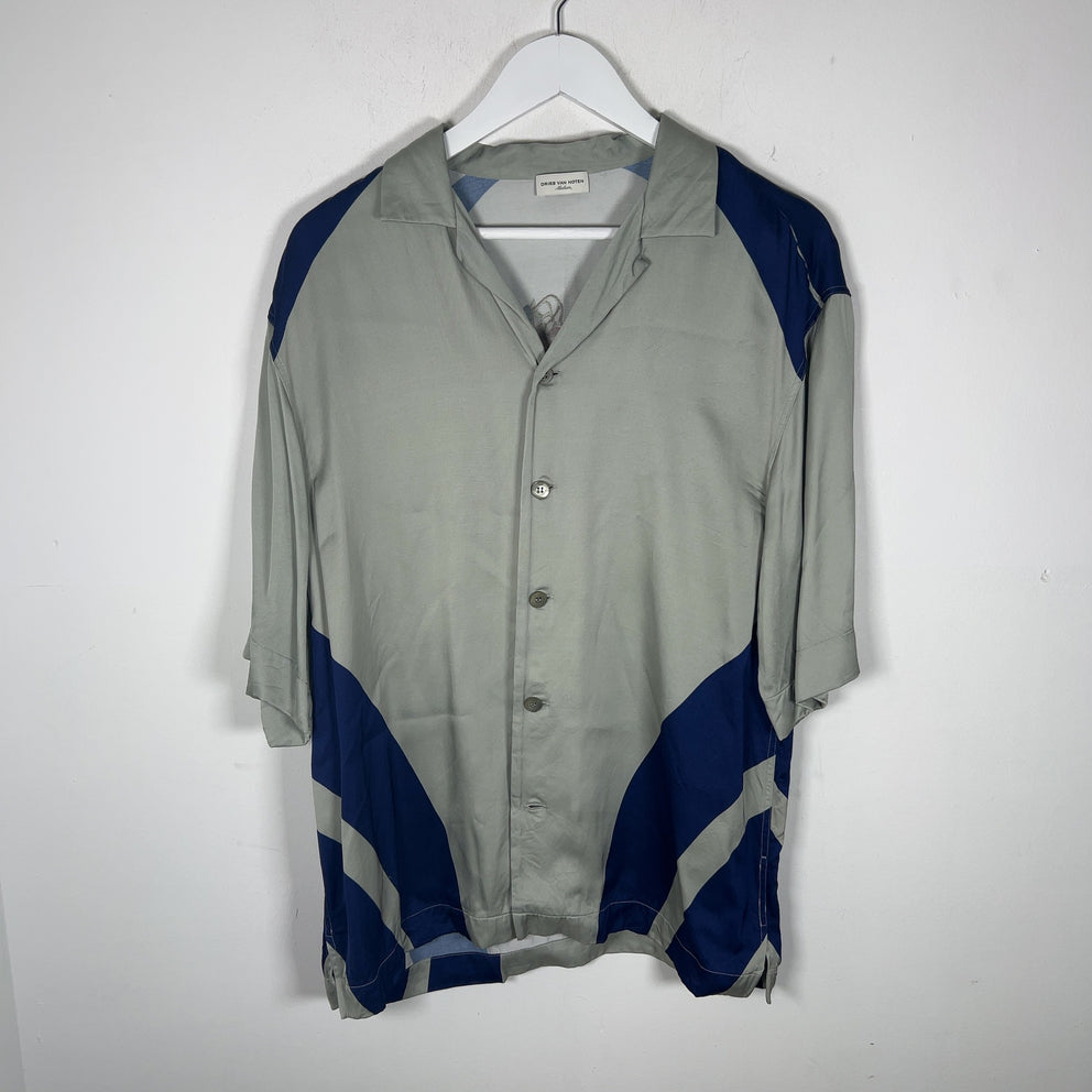 Dries Van Noten Viscose 'Cassi' Button-Up Shirt