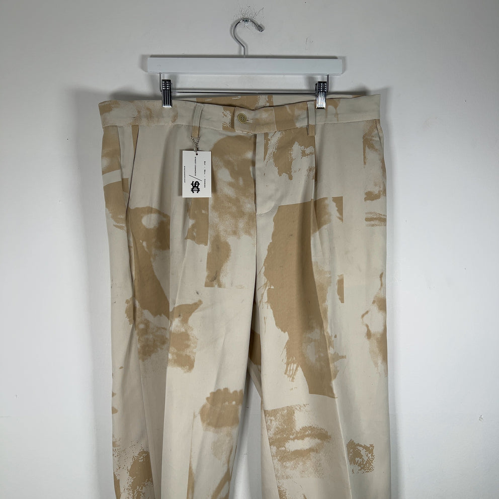 KidSuper Face Collage Pleated Suit Trouser Pants