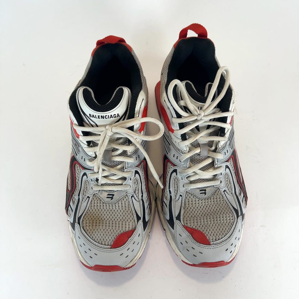 Balenciaga X-Pander Red/Grey Lowtop Sneakers