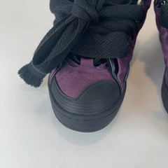 Lanvin 'Curb' Suede Low-Top Sneakers