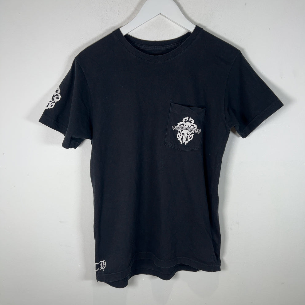 Chrome Hearts Spine Eternal Dagger Back Graphic T-Shirt