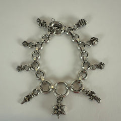 Chrome Hearts Multi Motif Charm Bracelet