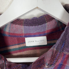 John Elliott Flannel Wool Shirt