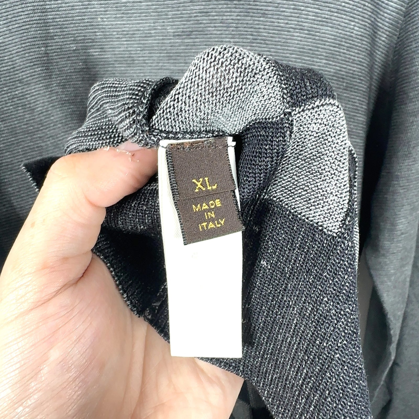 Louis Vuitton Damier Knit Sweater