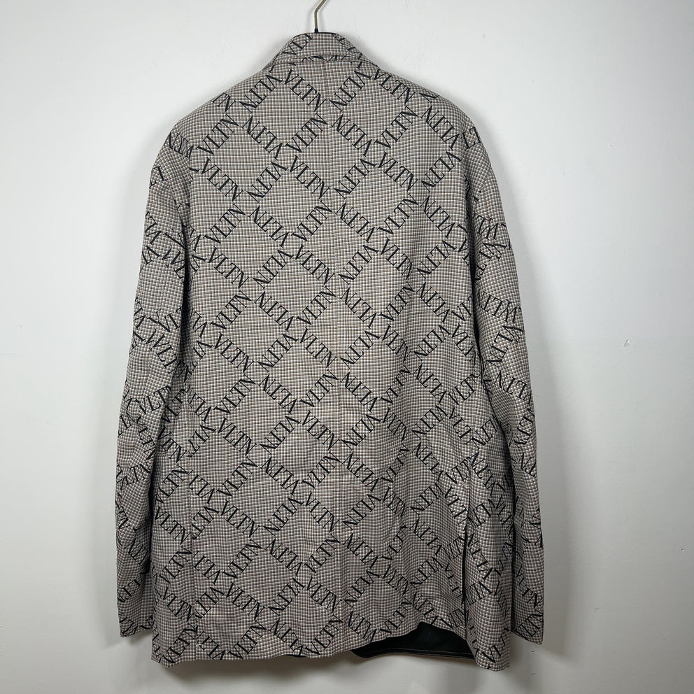 Valentino Wool VLTN Monogram Blazer
