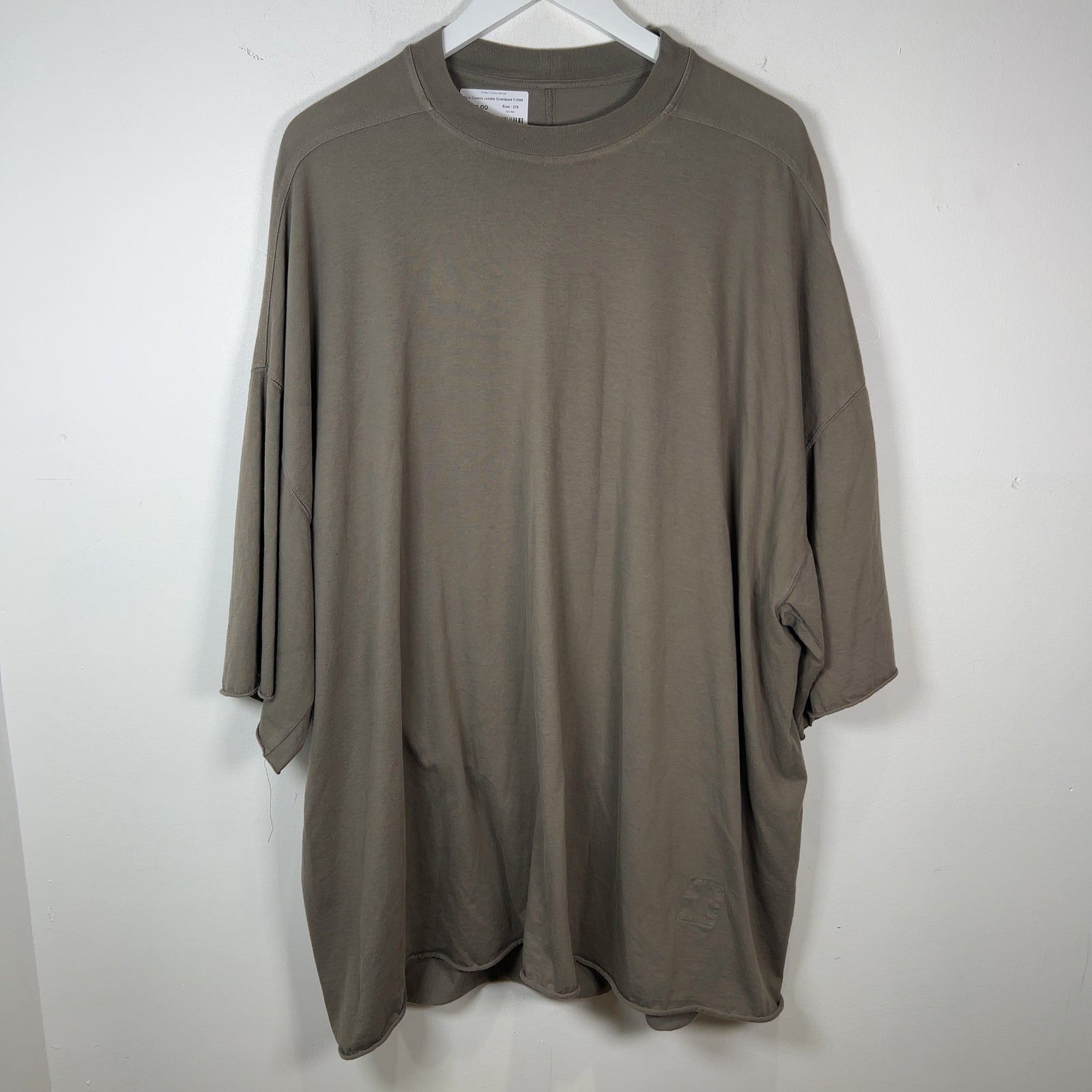 Rick Owens Jumbo Oversized T-Shirt