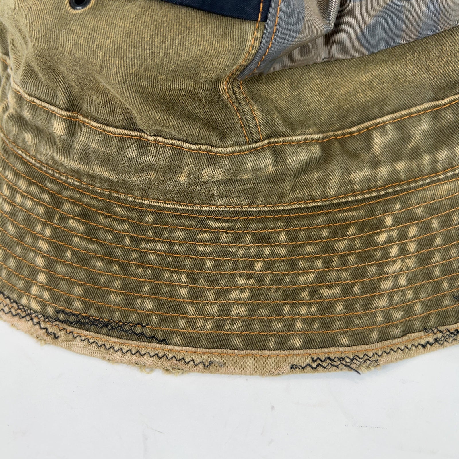 Kapital Patched Repaired 'Old Man and Sea' Bucket Hat