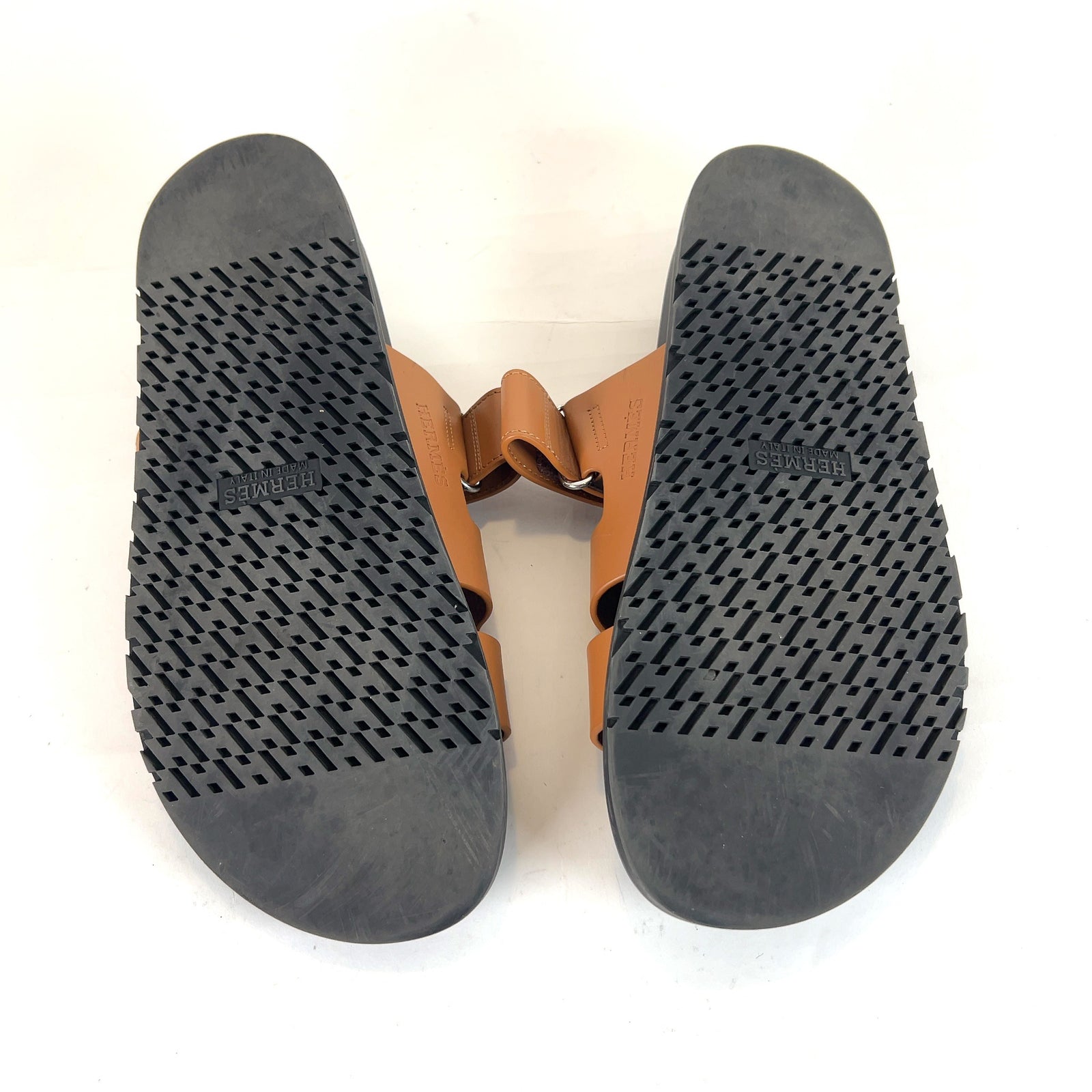 Hermes Chypre Leather Sandals