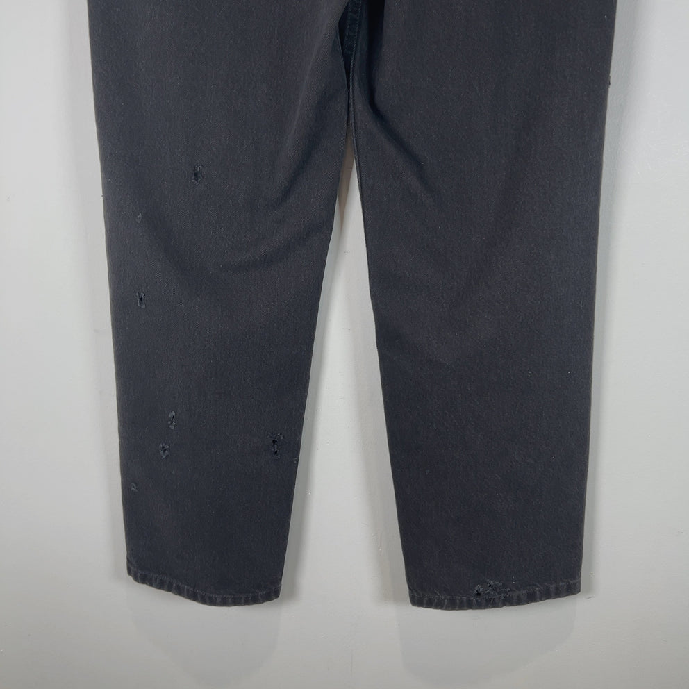 Balenciaga Shotgun Distressed Pants