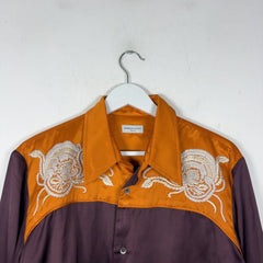 Dries Van Noten Embroidered Western Button Up Shirt