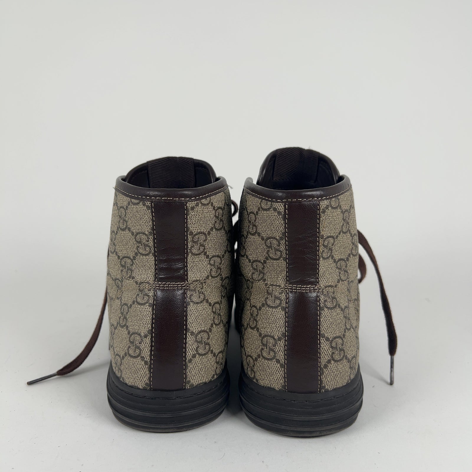 Gucci GG Supreme Hightop Sneakers
