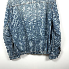 Louis Vuitton x Yayoi Kusama 'All-Over Pumpkin' Denim Zip-Up Jacket