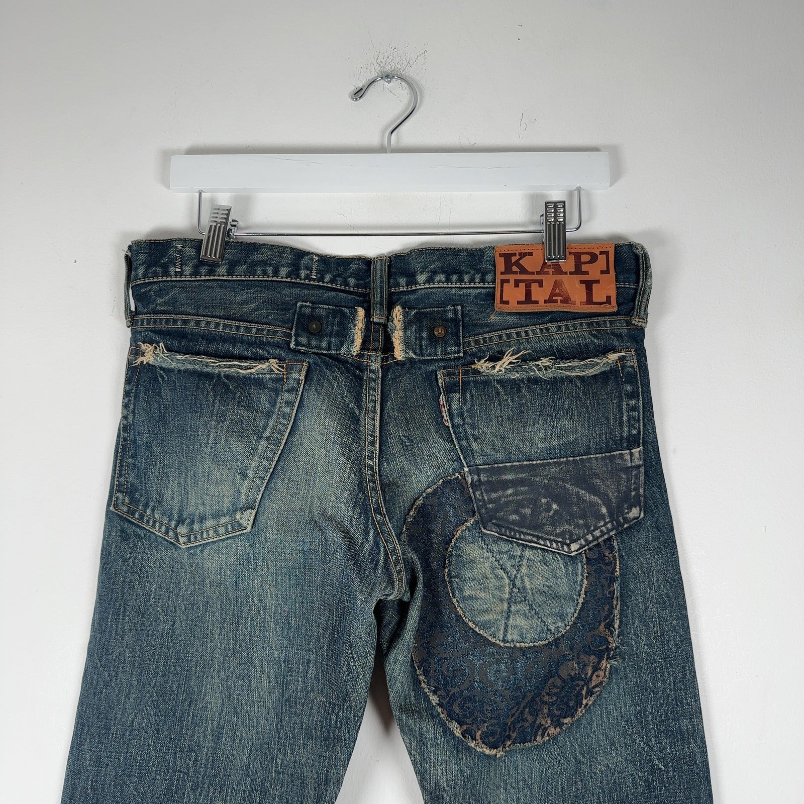 Kapital Repair Patchwork Jeans