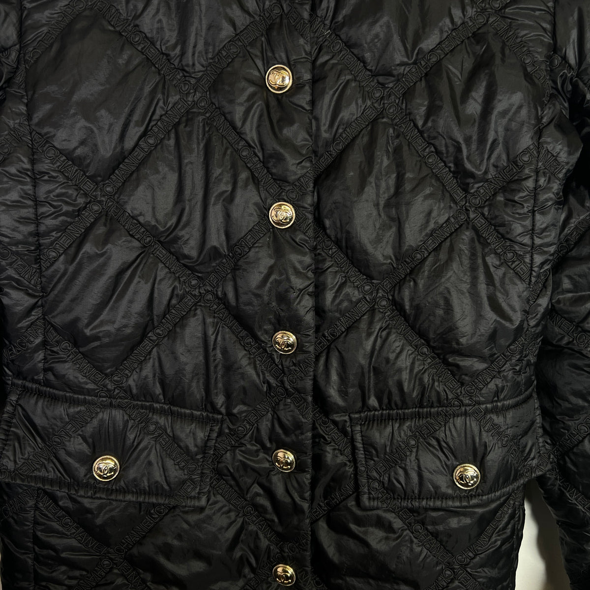 Chanel 2020 Quilted Down Puffer Jacket
