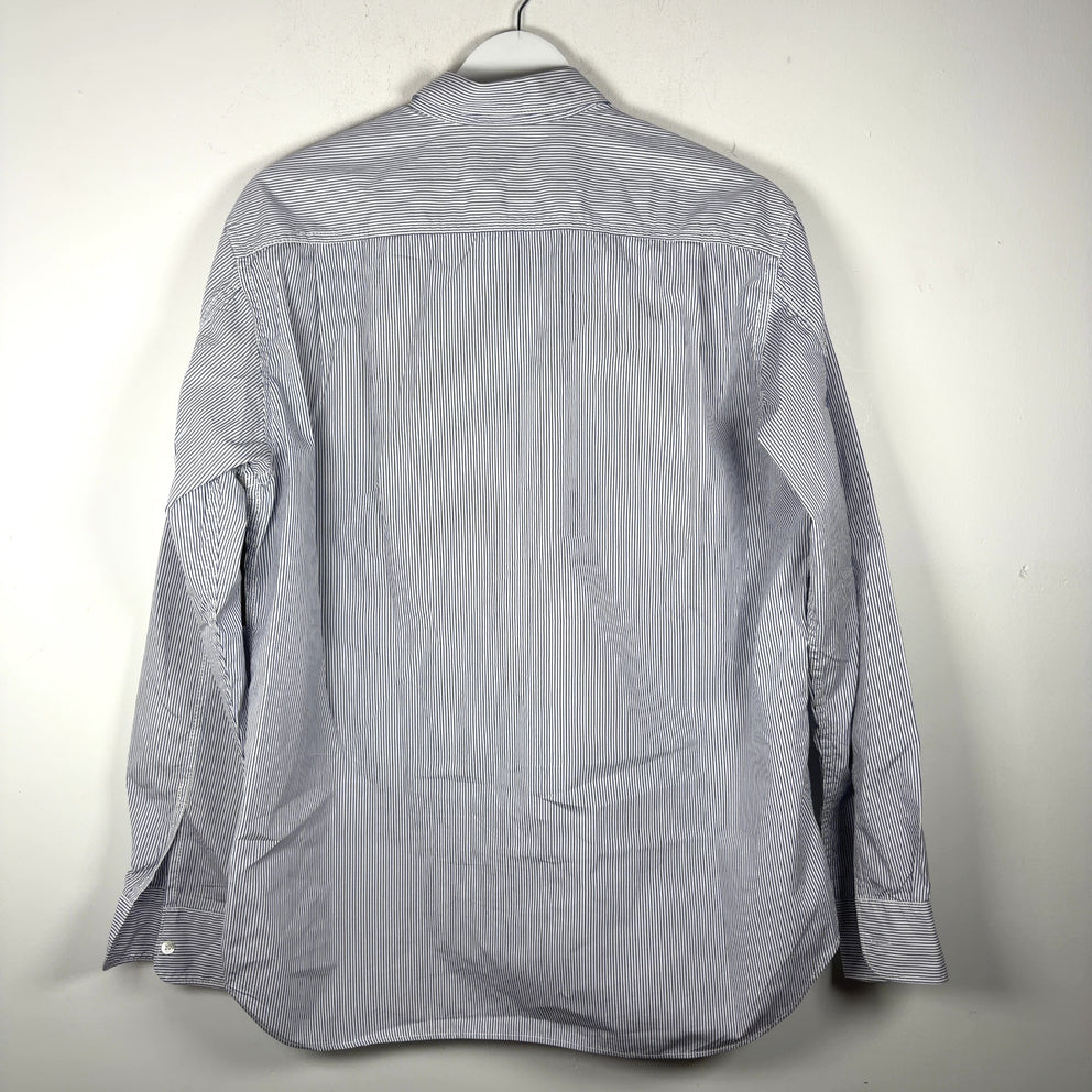 Comme Des Garcons Nylon Patched Button-Up Shirt