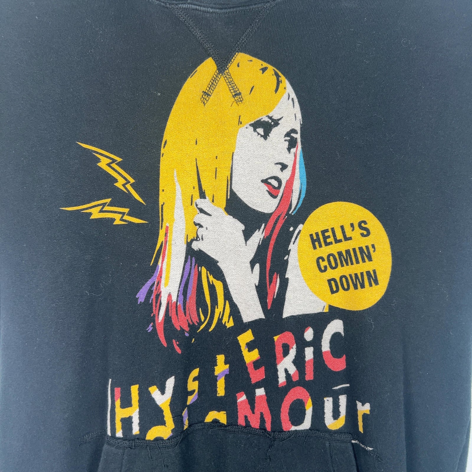 Hysteric Glamour Sleeveless Graphic Hoodie