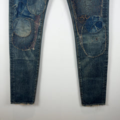 Kapital Repair Patchwork Jeans