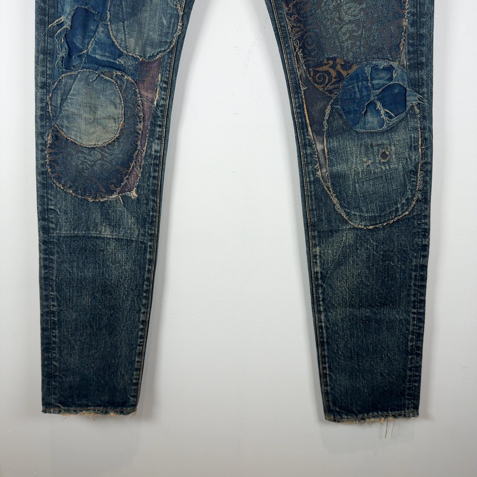 Kapital Repair Patchwork Jeans