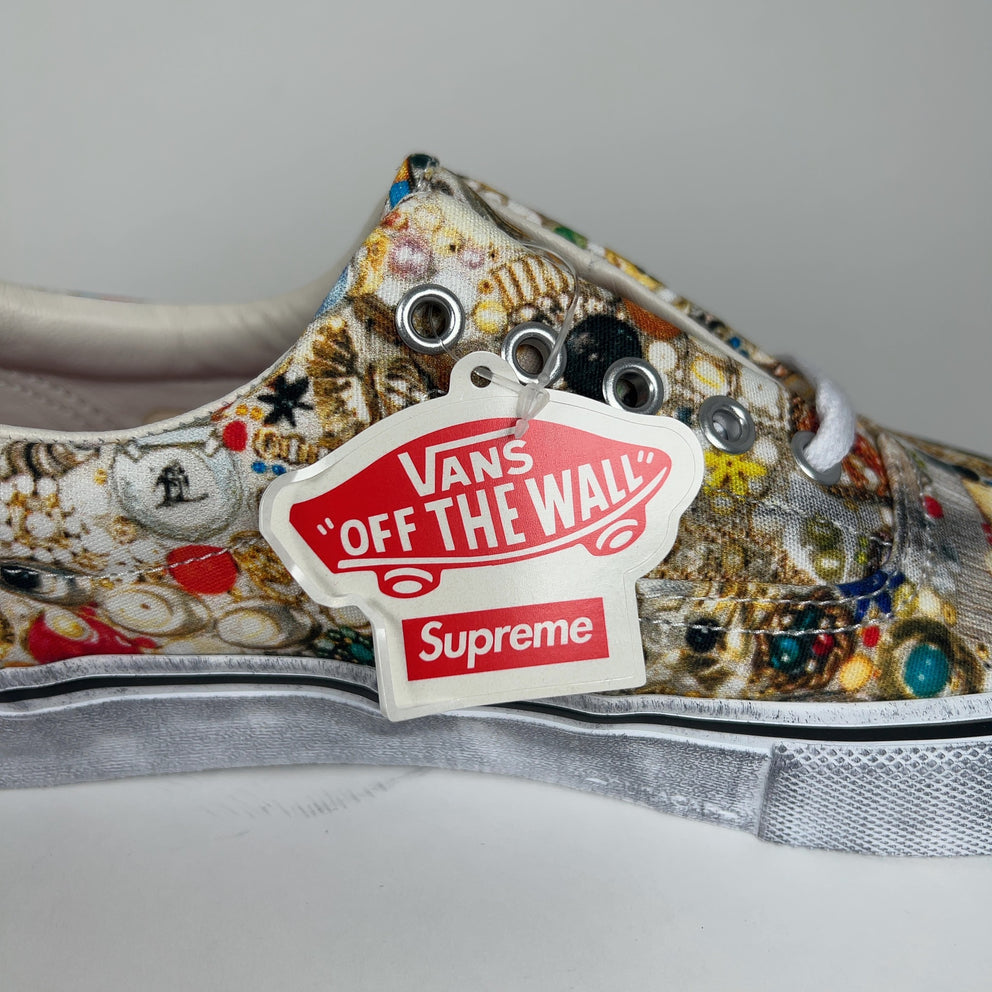 Supreme x Vans Mike Kelley 'Skate Era' Lowtop Sneakers