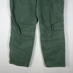 Stussy Green Canvas Double Knee Pants