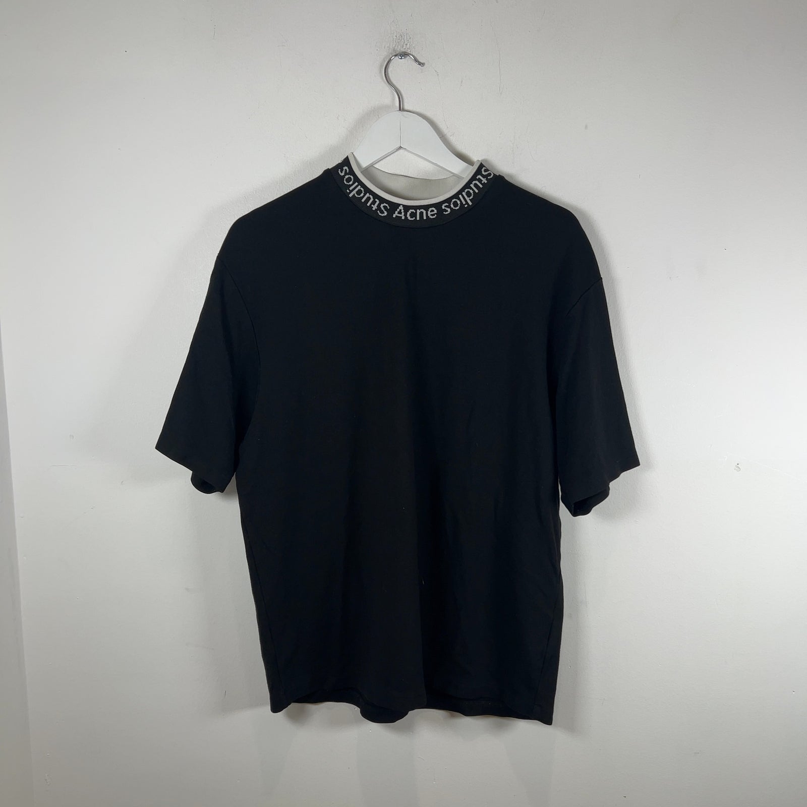 Acne Studios Logo Collar T-Shirt