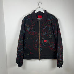 Fugazi Chain Stitch Trade Route Work Jacket