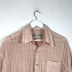Our Legacy Pink Borrowed Shirt