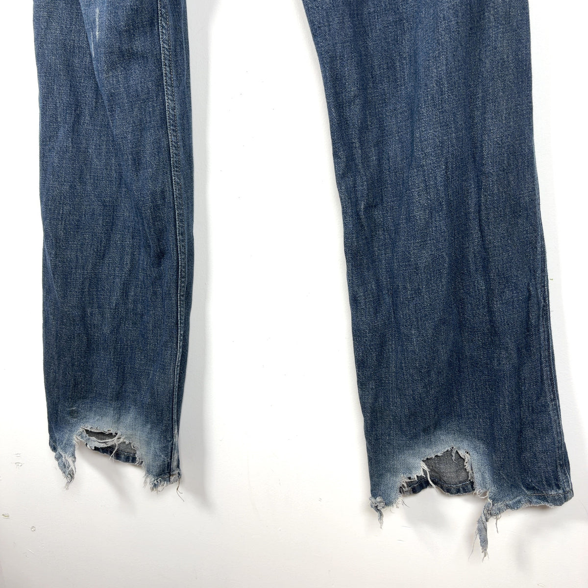 Rick Owens Slab Wide Leg Patch Pocket Jeans