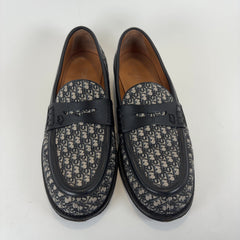 Dior Oblique Monogram Canvas Loafers