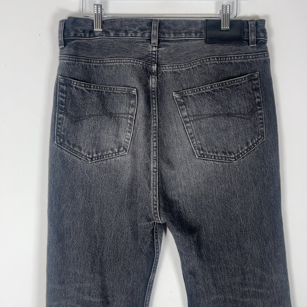Balenciaga Garde Robe Flared Denim Jeans