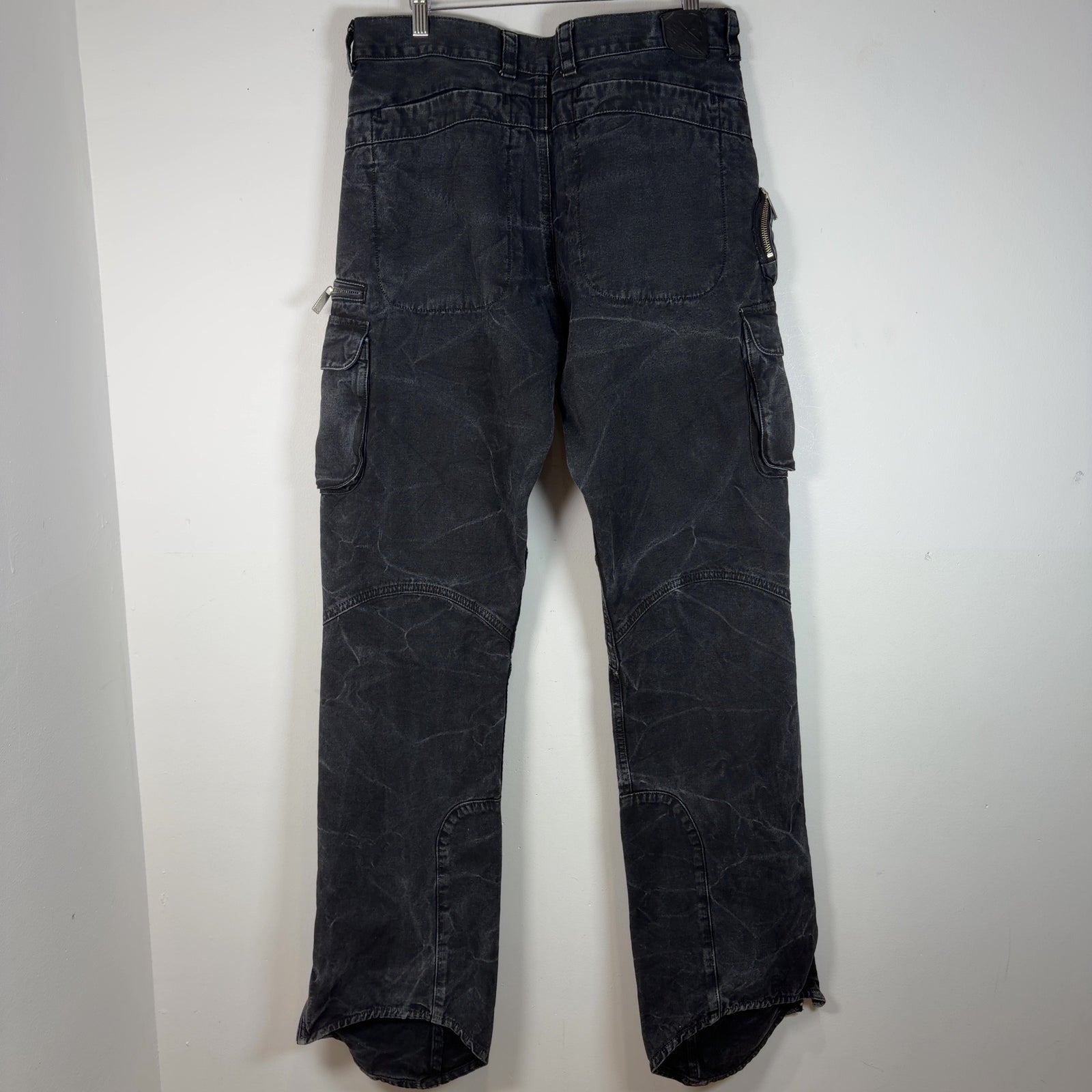 Off-White Cargo Distressed Effect Cargo Pants