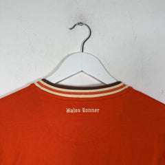 Wales Bonner Houndstooth Spell Out Logo T-Shirt