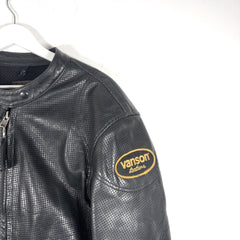 Vanson Cobra Perforated Leather Jacket