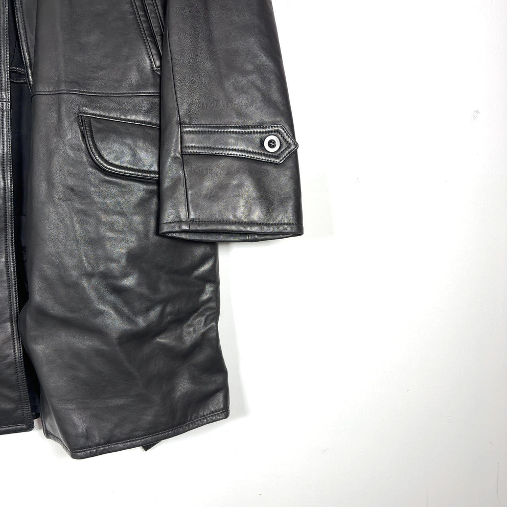 Armani Collezioni Lambskin Leather Jacket