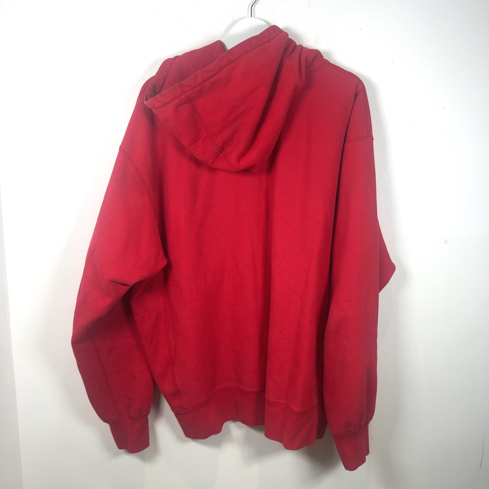 Supreme Red Arabic Logo Hoodie