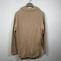 Brunello Cucinelli Ribbed Shawl Cashmere Cardigan Sweater