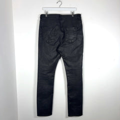 Rick Owens DRKSHDW Detroit Waxed Denim Jeans