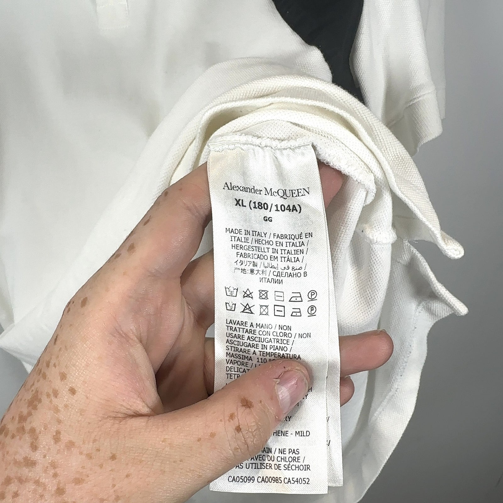 Alexander McQueen Harness Polo Shirt