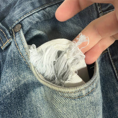 Dolce & Gabbana Faded Out Wash Patched Jeans