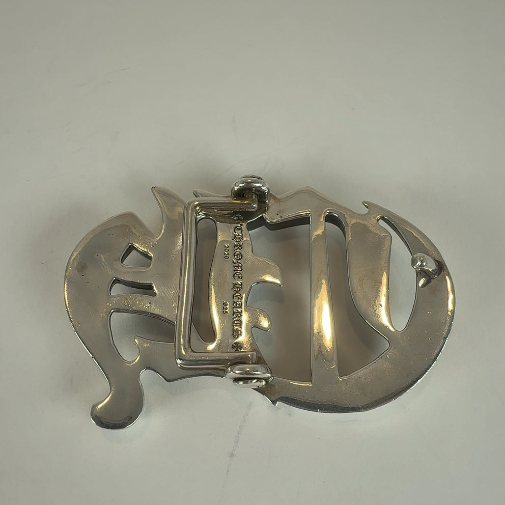 Chrome Hearts 'CH' Buckle with Pink Belt Strap