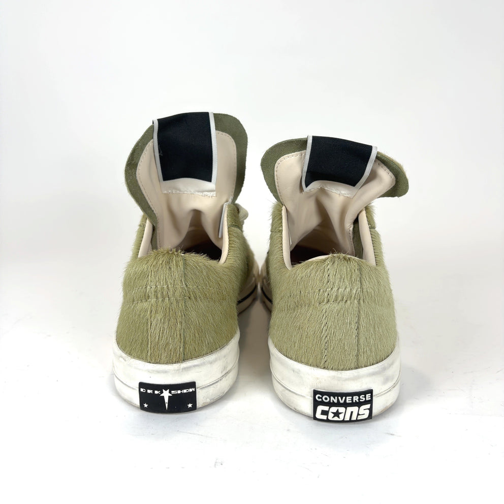 Rick Owens x Converse Ponyhair Lowtop Sneakers