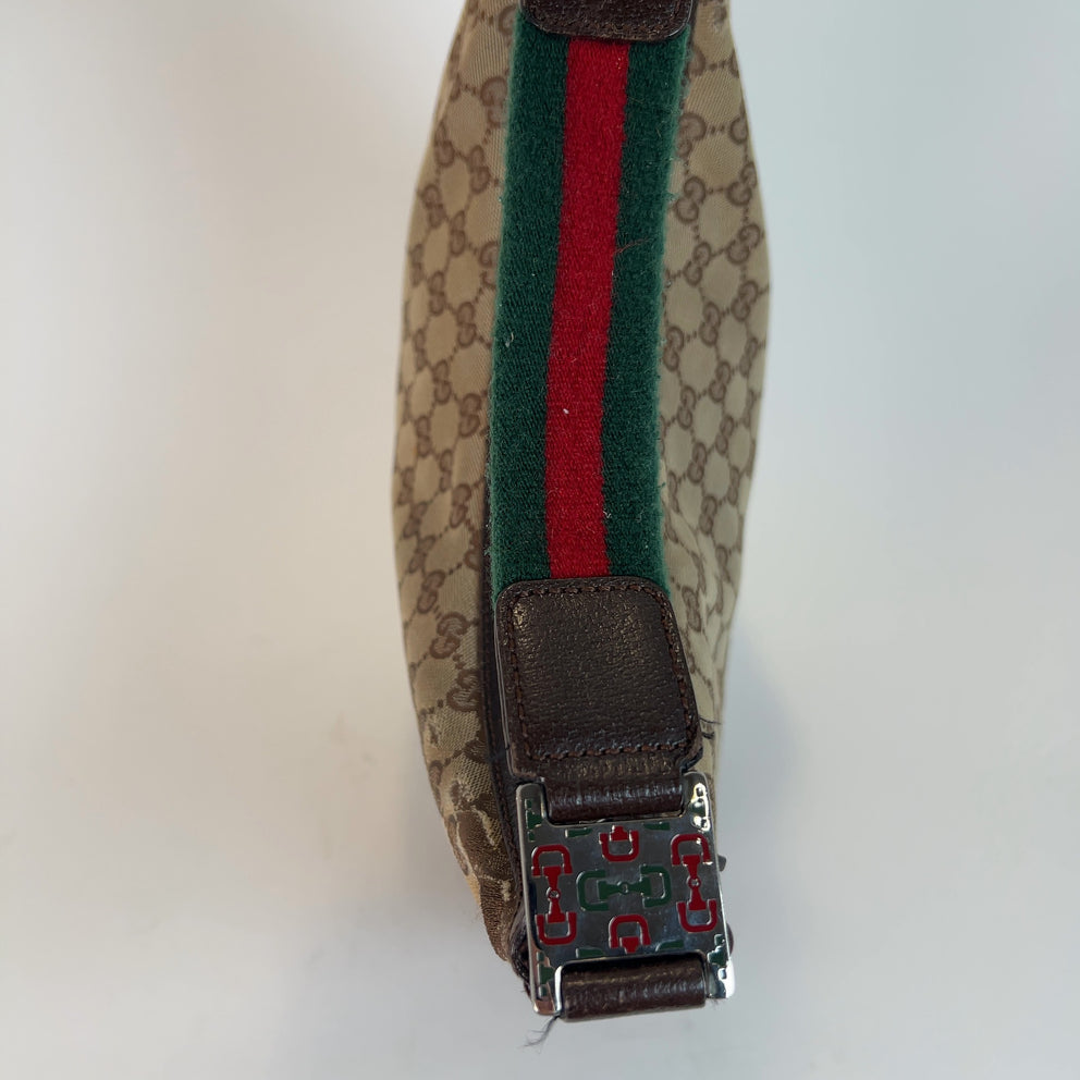 Gucci GG Supreme Canvas Hobo Bag