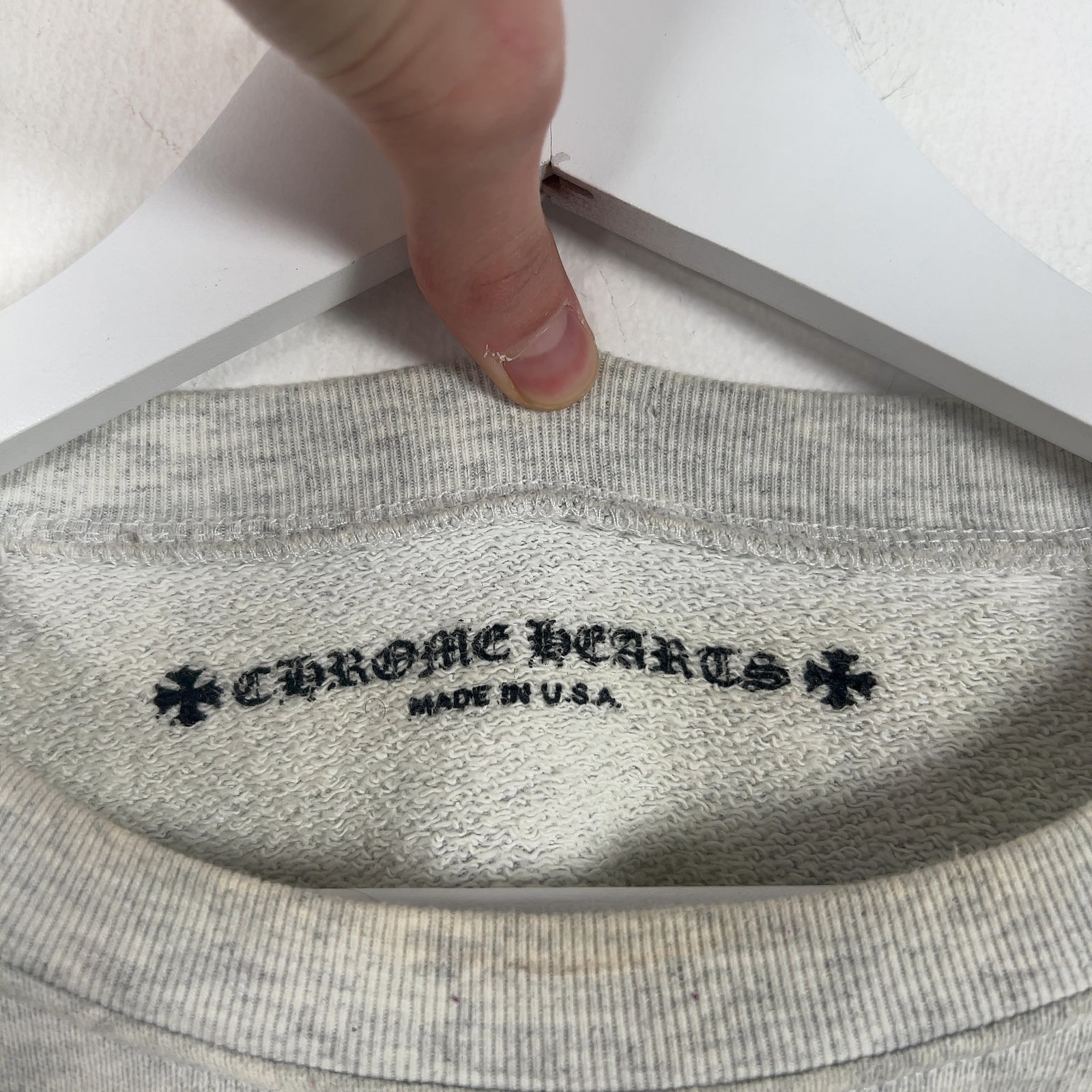 Chrome Hearts Matty Boy Flame Crewneck