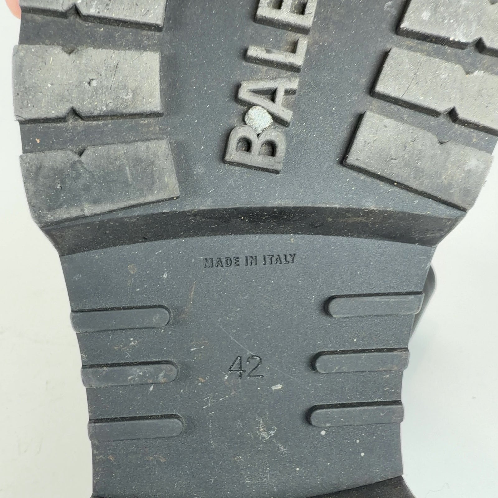 Balenciaga Distressed Leather Venom Engineer Boots