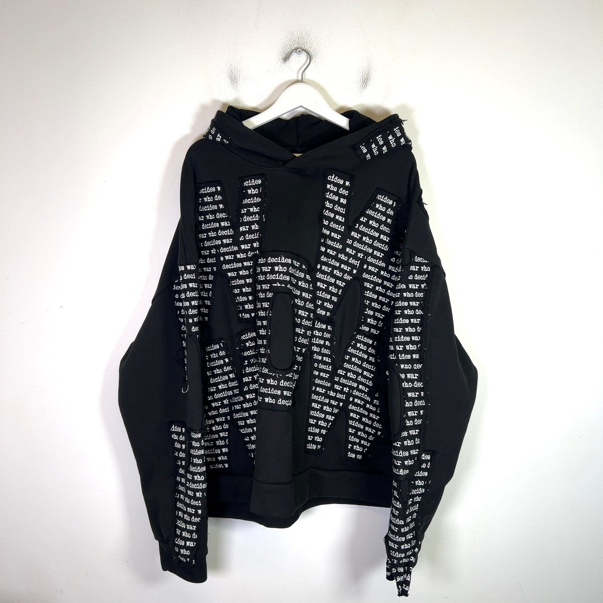 Who Decides War WDW Overlay Hoodie