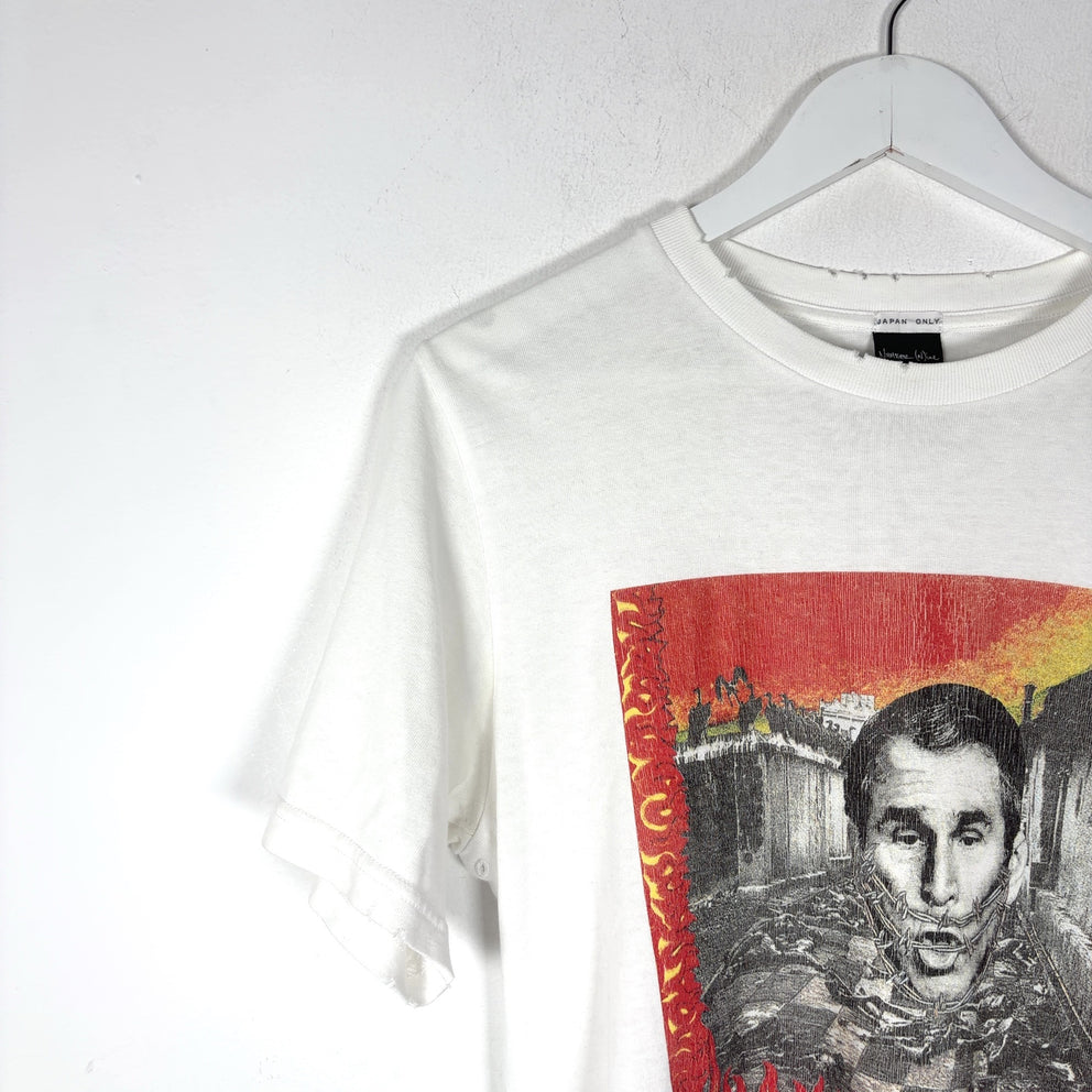 Number (N)ine AW04 'Give Peace a Chance' Dead Kennedys George Bush T-Shirt